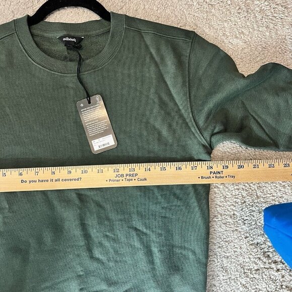 Allbirds Crewneck Green R&R Sweatshirt womens size XS NWT - Picture 7 of 8